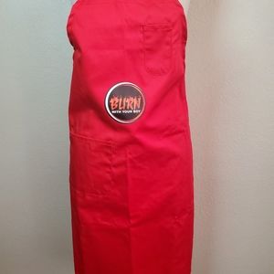 Burn with your boy apron